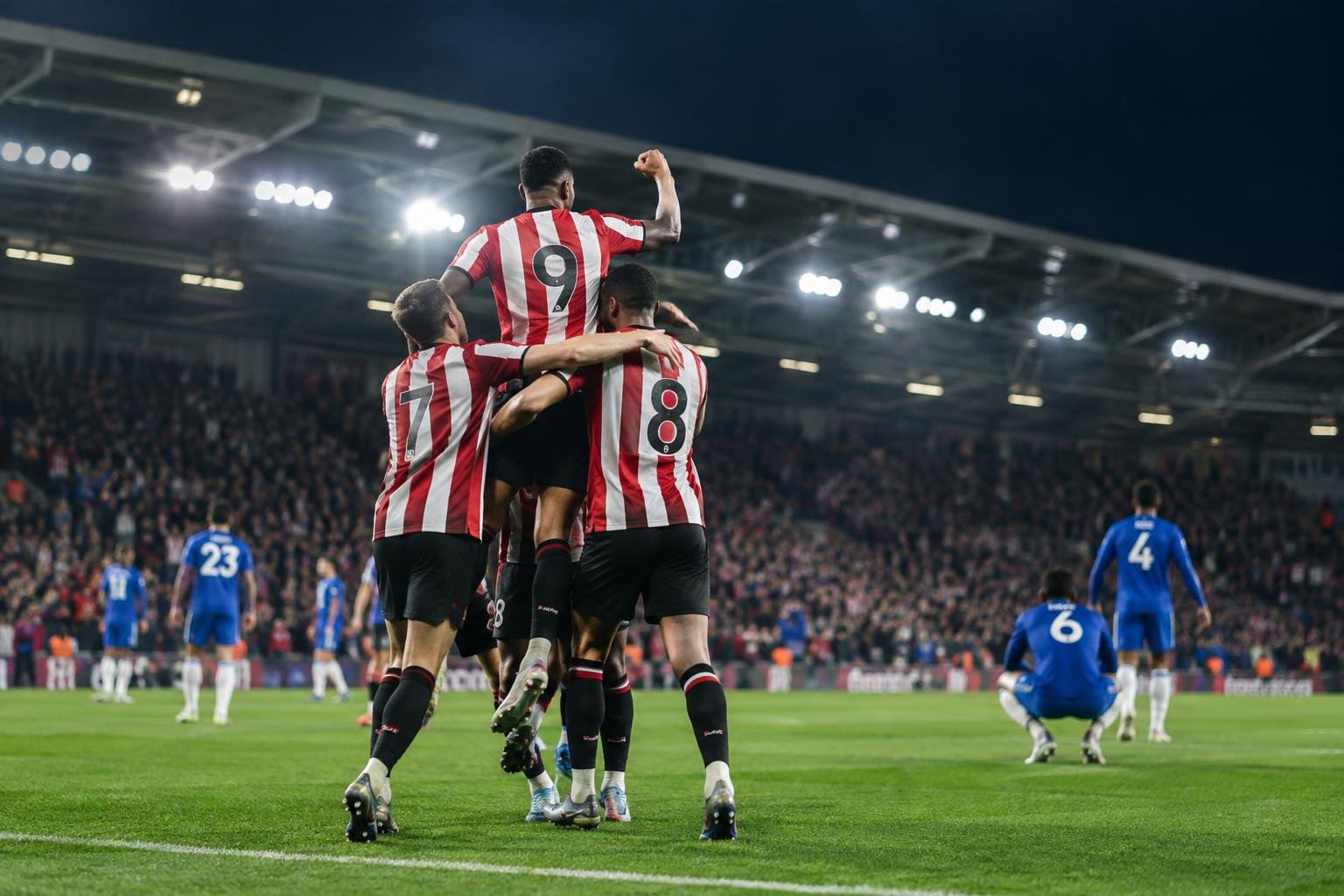Brentford goleó 3-0 al Chelsea y logró su mejor arranque histórico en la Premier League